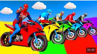 🔥 ATV Quads Bike Stunt Racing 3D Gameplay | Impossible Mega Ramp Bike Stunts 2025 🚵‍♂️ screenshot 2