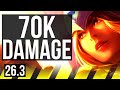 SIVIR & Yuumi vs JINX & Lulu (ADC) | 70K damage | KR Master | 26.3