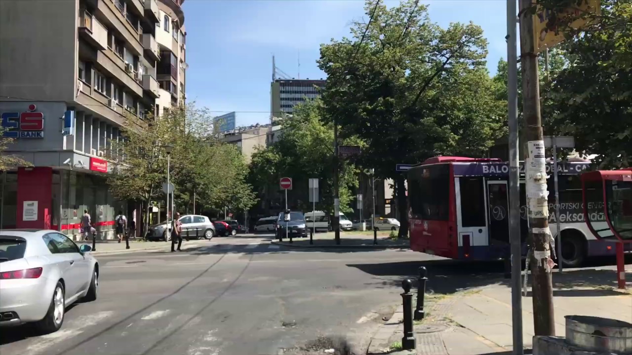 Linija 30 Slavija/Bircaninova - Medakovic 2 time lapse Beograd
