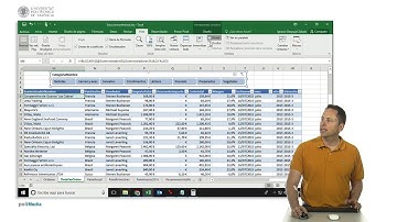 Excel. Slicers y subtotales en tablas |  | UPV