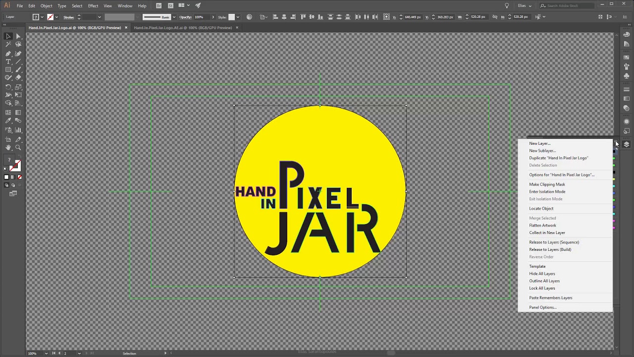 How to Prepare and Import an Illustrator File into After Effects - YouTube
