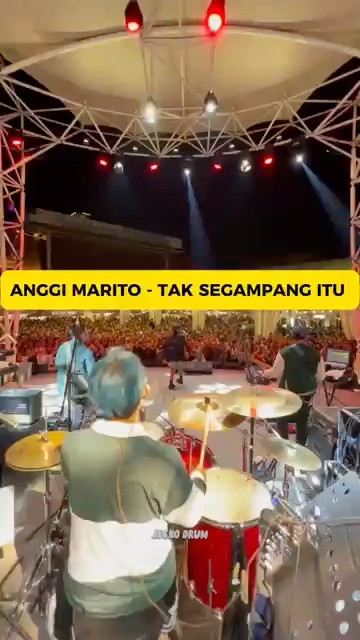 Anggi Marito - Tak Segampang Itu. #anggimarito #taksegampangitu #drumcam #musician #fypshorts