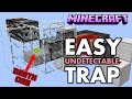 MINECRAFT: 7 NEW xp orb PVP TRAP INVENTIONS - undetectable, invisible, and works through obsidian