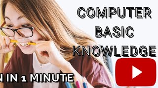 Unlock Your Computer Genius in Just 1 Minute! Master Computer Basics with Part 1 of our Crash Course
