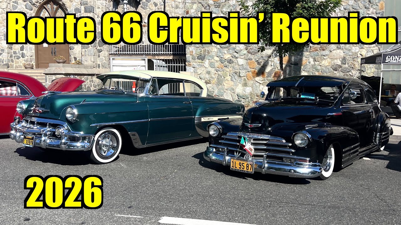 Ontario Route 66 Cruisin' Reunion 2026 - Friday Night Car Show & Cruise