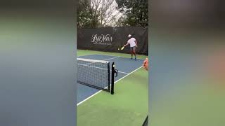 NFL Legend Larry Fitzgerald Plays Pickleball Against Eight-Year-Old