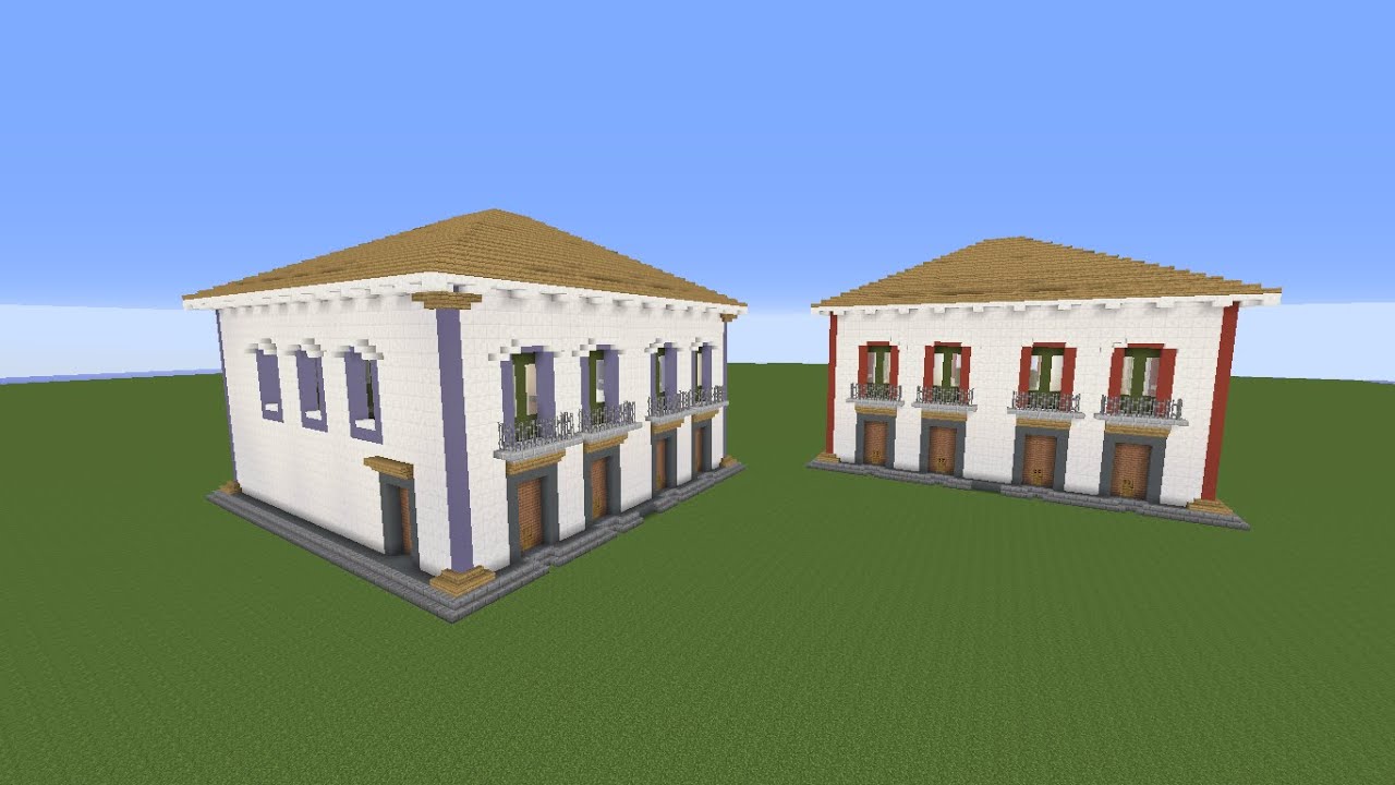 Minecraft Casas – Minha Casa de Fazenda Estilo Colonial