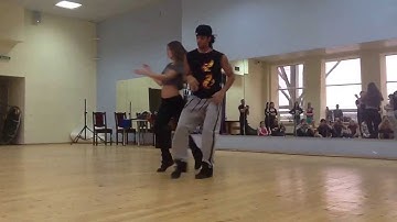 Wakko and Masha. Minsk workshops, October 2012. Hard zouk.