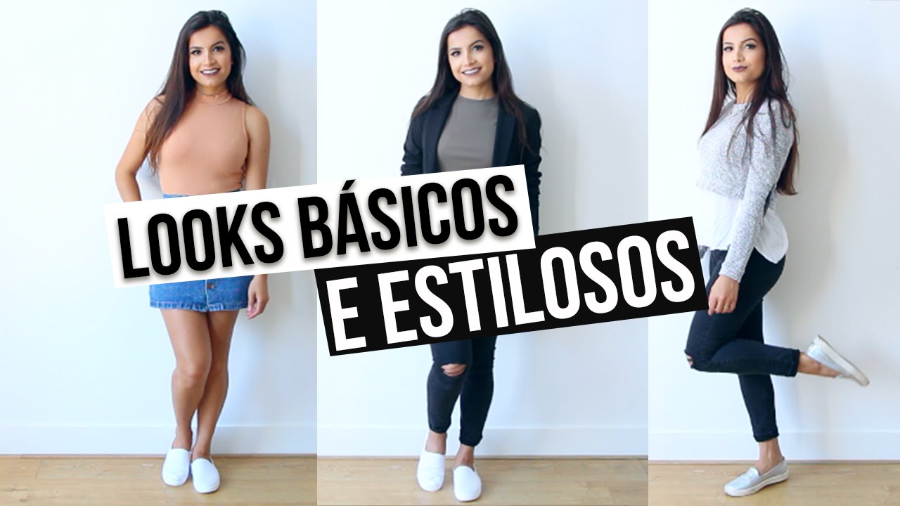 look feminino simples