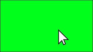 cursor click - free to use greenscreen effect