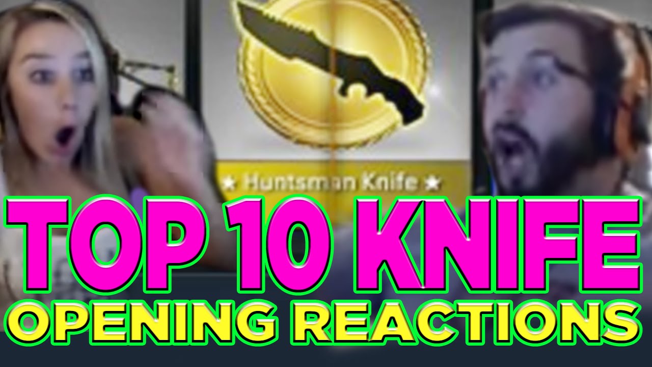 Top 10 CS: GO Knife Opening Reactions