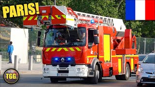 [Paris] Fire Trucks & Ambulances With Lights And Sirens! by TGG - Global Emergency Responses 22,076 views 11 months ago 5 minutes, 56 seconds