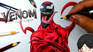 como DIBUJAR a CARNAGE DE VENOM 2 | LET THERE BE CARNAGE | how to draw  carnage from venom 2 Cls artz - thptnganamst.edu.vn