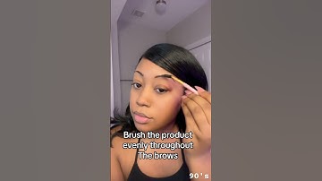 90s Thin Eyebrows #90s #makeup #lipcombo #makeuptutorial