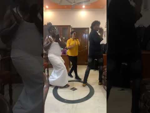 latharao dance with VILLAIN actor DHEENA 😭🤣😭