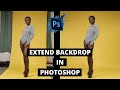 How To: Extend Backdrop in Photoshop The Easy Way | Photoshop 2021 [ Ghananie Photography]