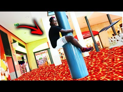 DESAFIO O CHÃO É LAVA !