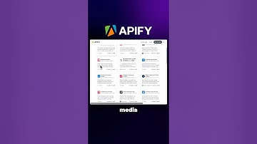 How to scrape anything with Apify and Make #aiautomation #nocode