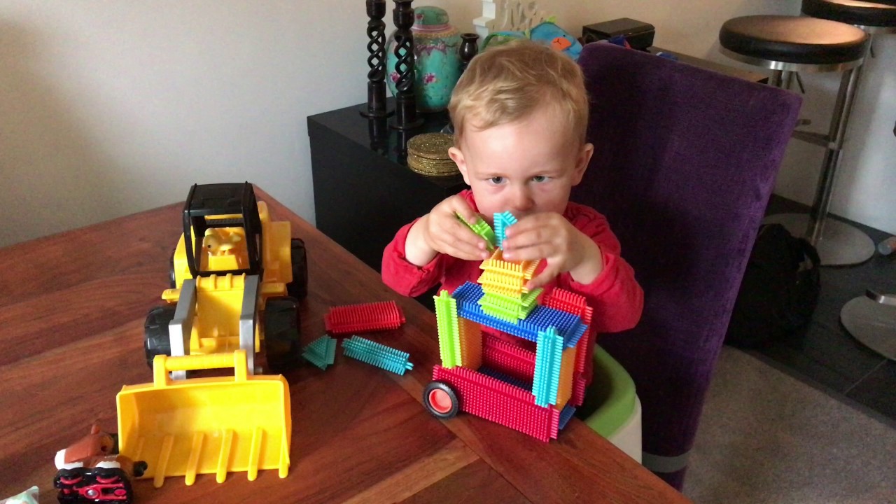 Stickle Brick Fun - YouTube