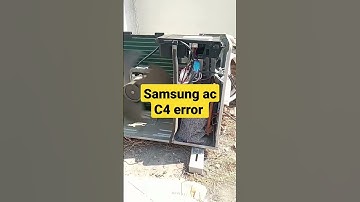 Samsung Split inverter AC C422 error odu pcb replace