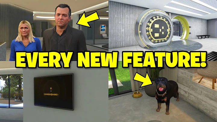 EVERY Single NEW Feature & Change Added In The Mansions DLC | GTA Online Safehouse Update (Michael)