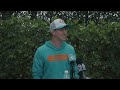 OC Bobby Slowik meets with the media | Miami Dolphins