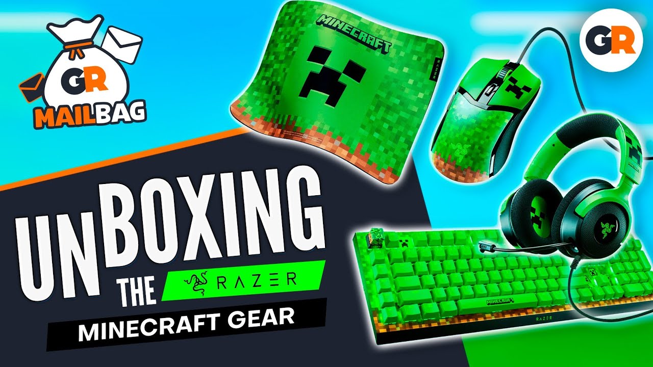 Razer Minecraft Gear Unboxing - Game Rant Mailbag