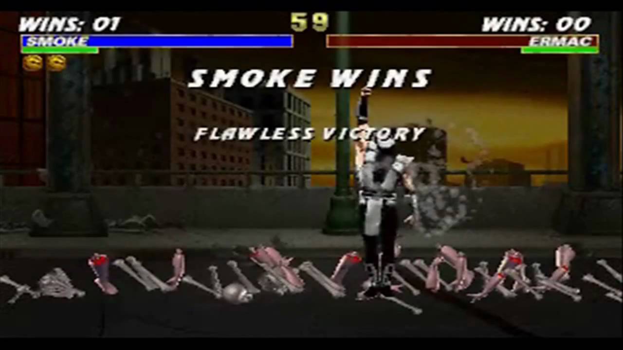 Mortal Kombat Trilogy - Human Smoke Brutality