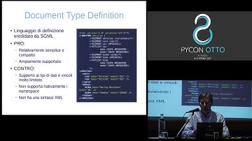 Davide Brunato - Validazione e decodifica di file XML con Python