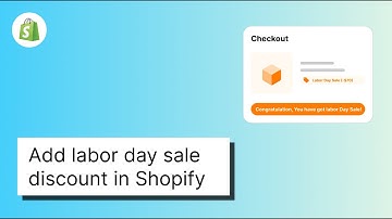How to Add a Labour Day Sale Discount in Shopify | Step-by-Step Tutorial