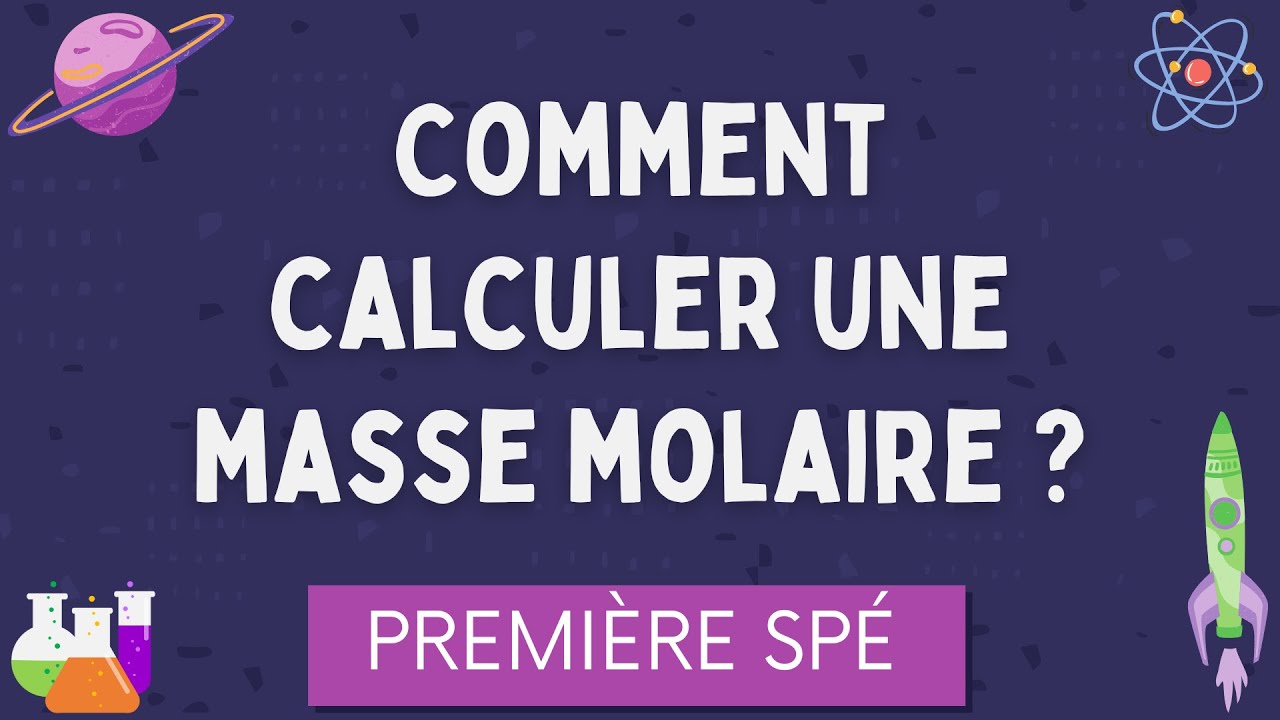 Comment calculer une masse molaire ? / Première Terminale Spécialité — free download
