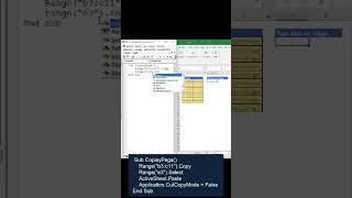 Macro para COPIAR y PEGAR en VBA #fullexcelperu #aprendedesdecasa #gráficosexcel #VBA
