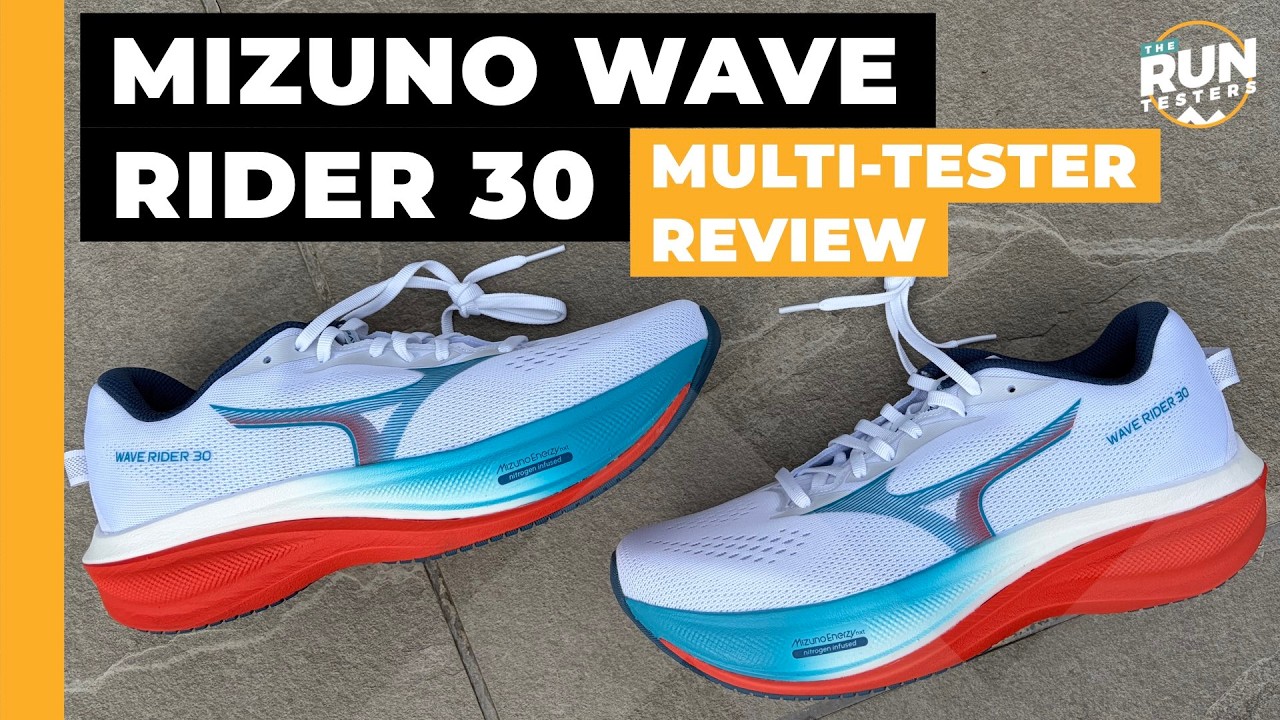 Mizuno Wave Rider 30 Review: Two runners give their verdict on the comfortable cushioned shoe