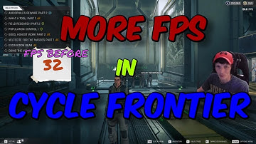 More FPS in Cycle Frontier