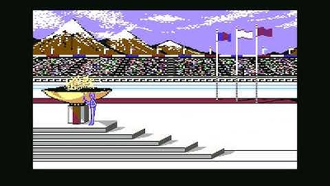 Winter Games 1985 Intro ! Commodore 64 (C64)