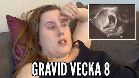 IVF-GRAVIDITET VECKA 8 | Extremt gravid-illamående och tidigt UL