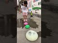 Little Girl Playing in Mud Water 😂💧