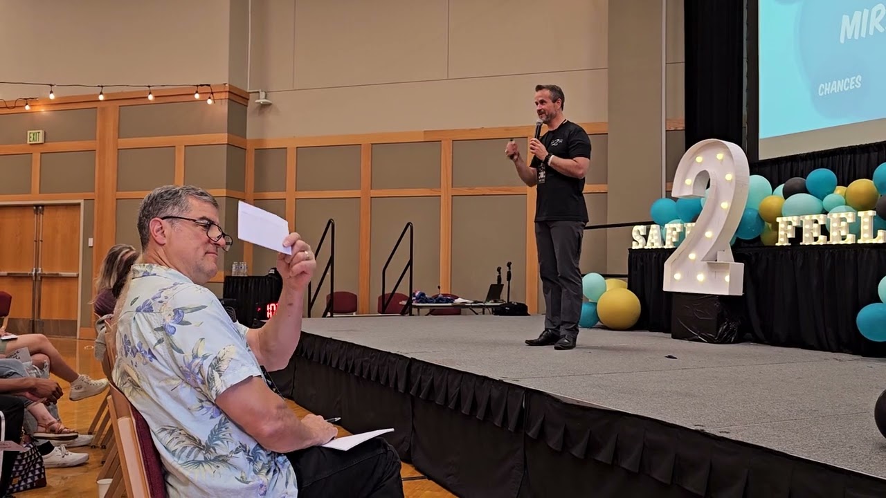 Counterfeit Emotions presentation at the Safe2Feel Conference.