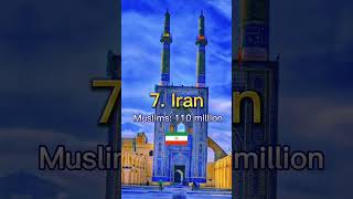 Top 10 Countries with the Largest Muslim Populations in 2050 #shorts #2050 #viral #trending #islam