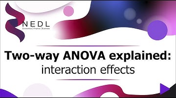 Two-way ANOVA explained: interaction effects (Excel)