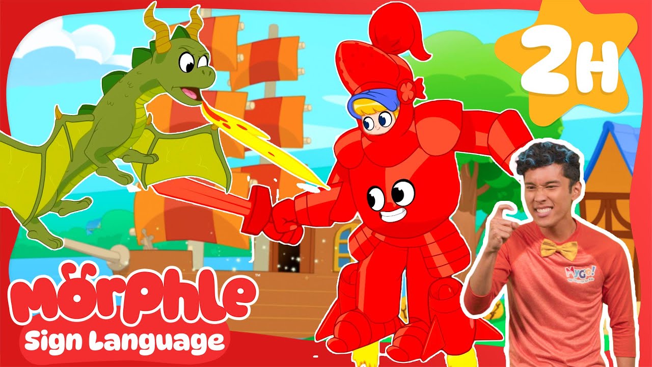 Our Own Fantasy Tale | Best of Morphle | Learn ASL & Baby Sign Language for Kids