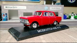 1:43 Scale Diecast  Moskvitch 408-412 by DeAugistini Review