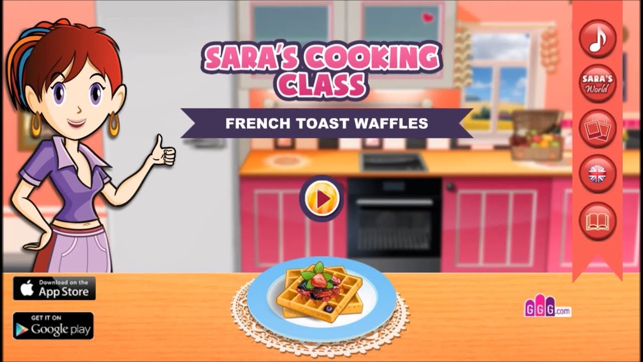  Sara s Cooking  Class French Waffles YouTube