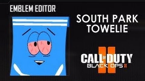 Call of duty black ops 2 emblem tutorial - Southpark!!!