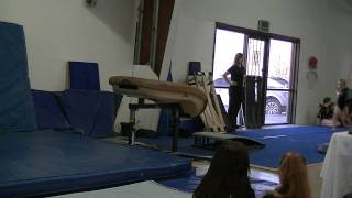 Vault 1 Level 5 G-force Invitational 9 yr Old Score 8.8