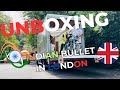 First time in history  unboxing of an indian royal enfield in uk  indian bullet in london