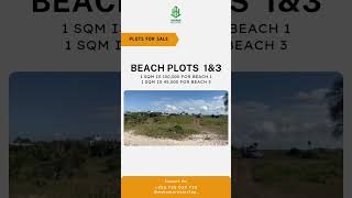 BEACH PLOTS FOR SALE 1&3, NEAR BAMBA BEACH #viwanja #furnished #suu #realestate #bambabeach BEACH PLOTS FOR SALE 1&3, NEAR BAMBA BEACH #viwanja #furnished #suu #realestate #bambabeach