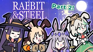 【Rabbit and Steel】BUNNY BATTLES PART 2 with Ina, Bijou, Gigi! #hololiveenglish
