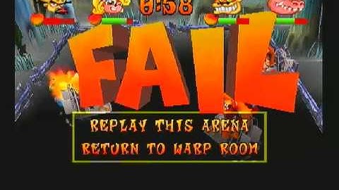 Crash bash - Walkthrough - Adventure mode 200% - part 34