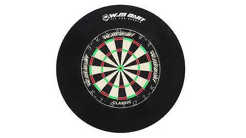 3cm thick dartboard surrounds is made of EVA material, which is the best choice to protect the wall